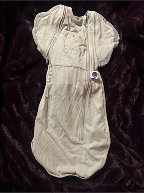 Nested Bean Cream/Tan Baby SleepSack - Zen One Swaddle